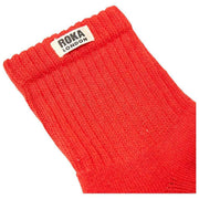 Chaussettes Roka Windsor Solid Crew - Rouge Canneberge