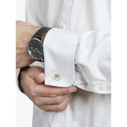 Simon Carter Stubbs Horse Cufflinks - Silver/Brown