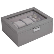 Boîte à montres Stackers 8 pièces - Gris ardoise
