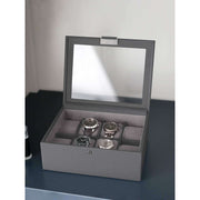 Boîte à montres Stackers 8 pièces - Gris ardoise