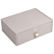 Organisateur de maquillage à tiroir classique Stackers - Taupe