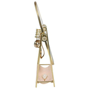 Miroir de coiffeuse et support à bijoux Stackers - Blush/Or