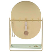 Miroir de coiffeuse et support à bijoux Stackers - Vert sauge