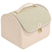 Grande trousse à maquillage Stackers - Raphia Blush