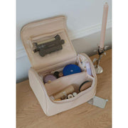 Grande trousse à maquillage Stackers - Raphia Blush