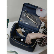 Grande trousse à cosmétiques Stackers - Bleu Marine