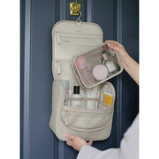 Trousse de toilette suspendue moyenne Stackers - Crème d'avoine