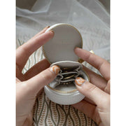 Boîte à bijoux de voyage Stackers Oyster - Galet blanc