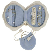 Boîte à bijoux de voyage Stackers Shell - Crème d'avoine