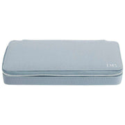 Stackers Sleek Necklace Zipped Travel Jewellery Box - Dusky Blue