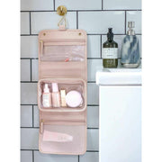 Petite trousse de toilette suspendue Stackers - Blush/Or
