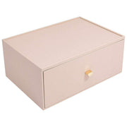 Organisateur de maquillage à tiroir profond Supersize Stackers - Blush/Or