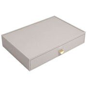 Organisateur de maquillage à tiroir surdimensionné Stackers - Taupe