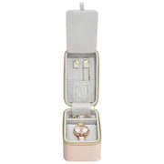 Boîte à bijoux et montres de voyage Stackers - Blush/Or