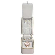 Boîte à bijoux et montres de voyage Stackers - Taupe
