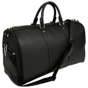 Stackers Weekend Garment Bag - Black Saffiano