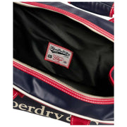 Superdry & Co Sac de sport rétro - Bleu/Rouge
