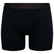 Superdry & Co Lot de trois boxers - Noir/Bourgogne/Vert olive