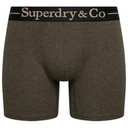 Superdry & Co Triple Pack Trunks - Brown Marl/Brown Grit/Tan Marl