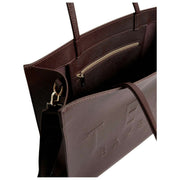 Grand sac emblématique en sangle Ted Baker Iconny - Marron chocolat