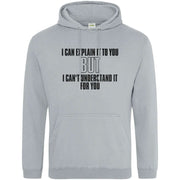 Teemarkable! Engineers Motto Hoodie Light Grey / Small - 96-101cm | 38-40"(Chest)