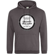 Teemarkable! Grumpy Old Man Nailing It Hoodie Dark Grey / Small - 96-101cm | 38-40"(Chest)