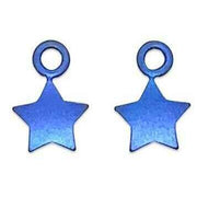 Ti2 Titanium Star Charms - Purple