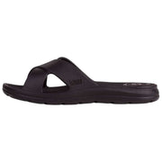 Sliders à sangles croisées SOLBOUNCE Bounce de Totes - Noir