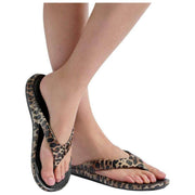 Tongs Totes SOLBOUNCE Bounce - Léopard Marron
