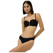 Soutien-gorge à bretelles amovibles Triumph Pure Micro - Noir