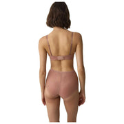 Maxi culotte transparente Triumph Signature - Beige amande grillée