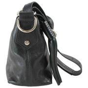 Vivienne Westwood Sac à bandoulière en cuir souple Emma - Noir