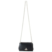 Vivienne Westwood Petit sac à main Hazel Grain - Noir