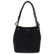Vivienne Westwood Lottie Petit sac à bandoulière en daim - Noir