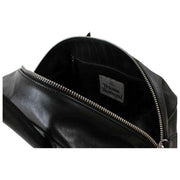Vivienne Westwood Shirley Supple Leather Small Holdall Bag - Black