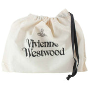 Vivienne Westwood Petite pochette plate zippée à motif croco - Noir