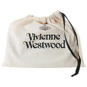 Vivienne Westwood Supple Leather Charm Frame Purse Handbag - Black