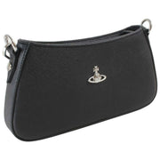 Vivienne Westwood Tasha Saffiano Sac à Bandoulière - Noir