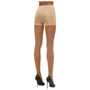 Wolford Individual Ultra Sheer 10 Deniers Control Top Collants - Gobi Beige