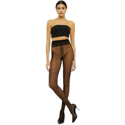 Wolford Individual Ultra Sheer 10 Denier Tights - Black