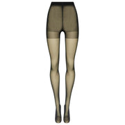 Wolford Miss W Collant de maintien de jambe 30 deniers - Noir