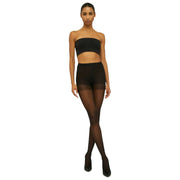 Wolford Miss W Collant de maintien de jambe 30 deniers - Noir