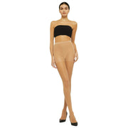Wolford Miss W Collant de maintien de jambe 30 deniers - Gobi Beige