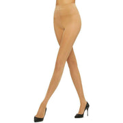 Wolford Satin Touch Sheer Shimmer 20 Denier Tights - Gobi Beige