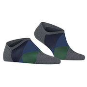 Burlington Clyde Sneaker Socks - Carbon Mel