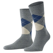 Burlington King Socks - Light Grey Mel