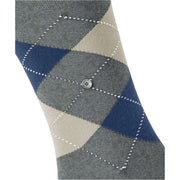 Burlington King Socks - Light Grey Mel