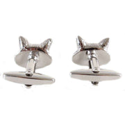 David Van Hagen Fox Head Cufflinks - Silver