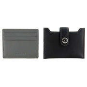 Dents Eden Security Card Holder - Black/Slate