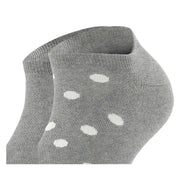 Esprit Mesh Dot 2 Pack Sneaker Socks - Light Grey